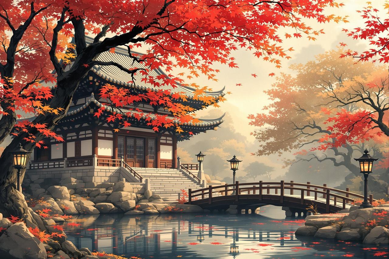 日漫里番主题片库 - 古典韵 · 和风雅集，在千年古都的画卷中，感受和风之美